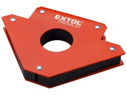 (obrázek pro) Magnet-úhelník svařovací, 45°-90°-135°, nosnost do 34kg EXTOL PREMIUM