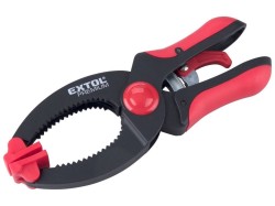 (obrázek pro) Svěrka plastová ráčnová, 75x244mm EXTOL PREMIUM