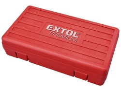 (obrázek pro) Hlavice a hroty Torx sada 35ks, 1/4″,3/8″, 1/2″ EXTOL PREMIUM