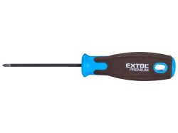(obrázek pro) Šroubovák křížový PH SUPERGRIP, PH 0x75mm, CrV EXTOL PREMIUM