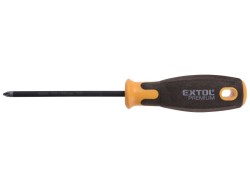 (obrázek pro) Šroubovák křížový PZ SUPERGRIP, PZ 1x100mm, CrV EXTOL PREMIUM