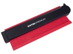 (obrázek pro) Šablona obrysová uzamykací 256 mm s magnety EXTOL PREMIUM