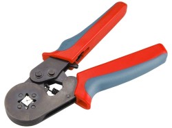 (obrázek pro) Kleště lisovací na dutinky, 0,2-6,0mm2, čtyřhranné, délka 175mm, EXTOL PREMIUM
