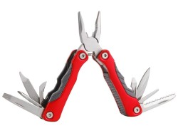 (obrázek pro) Nůž kapesní multifunkční s nářadím, 100/67mm, 9 dílů, nerez, EXTOL PREMIUM