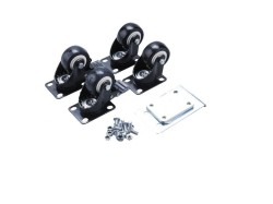 (obrázek pro) Kolečka pro L plastový box, 4ks, EXTOL PREMIUM