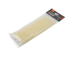 (obrázek pro) Pásky na vodiče, 2,5x100mm, 100ks, bílé, NYLON, EXTOL PREMIUM