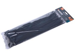 (obrázek pro) Pásky na vodiče, 4,8x300mm, 100ks, černé, NYLON, EXTOL PREMIUM
