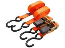 (obrázek pro) Pás upínací ráčnový s háky, 5m x 25mm, sada 2ks, max. 800kg EXTOL PREMIUM