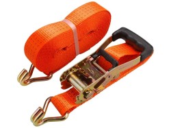 (obrázek pro) Pás upínací ráčnový s háky, 10m x 50mm, max. 4000kg EXTOL PREMIUM