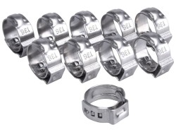 (obrázek pro) Spona na hadici, 10ks, pr.13,8mm, INOX EXTOL PREMIUM