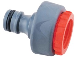 (obrázek pro) Konektor na kohoutek, 1/2″-3/4″, ABS, EXTOL PREMIUM