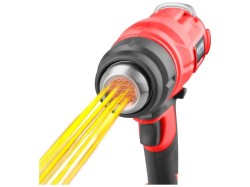 (obrázek pro) Aku horkovzdušná pistole, 20V, Li-Ion, 550°C, 2Ah, SHARE20V EXTOL PREMIUM