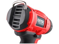 (obrázek pro) Aku horkovzdušná pistole, 20V, Li-Ion, 550°C, 2Ah, SHARE20V EXTOL PREMIUM