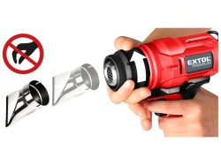 (obrázek pro) Aku horkovzdušná pistole, 20V, Li-Ion, 550°C, 2Ah, SHARE20V EXTOL PREMIUM