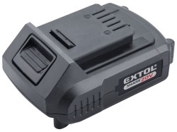 (obrázek pro) Baterie akumulátorová SHARE20V, Li-ion, 2000mAh EXTOL PREMIUM