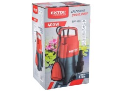 (obrázek pro) čerpadlo el. ponorné kalové, 400W, 8000l/hod, EXTOL PREMIUM, SPF 400