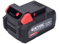 (obrázek pro) Baterie akumulátorová GARDEN20V, 20V Li-ion, 4000mAh EXTOL PREMIUM
