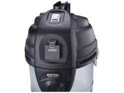 (obrázek pro) Vysavač dílenský, multifunkční 1400W, 30l, mokré i suché vysávání EXTOL PREMIUM