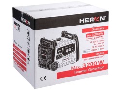 (obrázek pro) Elektrocentrála digitální invertorová 5,4HP/3,2kW HERON