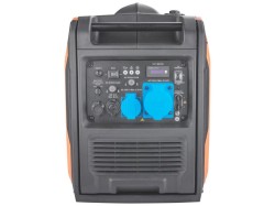 (obrázek pro) Elektrocentrála digitální invertorová, 5,5 kW, elektrický start, ATS-ready, podvozek - HERON