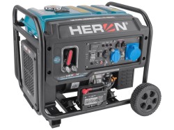 (obrázek pro) Elektrocentrála digitální invertorová, 6,5 kW, el. start, dálkové ovládání - HERON