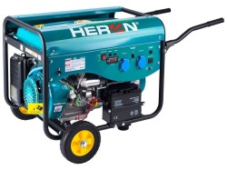 (obrázek pro) Elektrocentrála benzínová a plynová (LPG/NG) 13HP, elektrický start, Benzín 5,0kW, LPG 4,8kW, CNG 4,6kW, HERON, LPGG 50