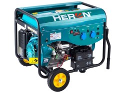 (obrázek pro) Elektrocentrála benzínová a plynová (LPG/NG) 13HP, elektrický start, Benzín 5,0kW, LPG 4,8kW, CNG 4,6kW, HERON, LPGG 50