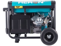 (obrázek pro) Elektrocentrála benzínová a plynová (LPG/NG), 17HP/8,2kW, elektrický start, ATS ready, podvozek HERON