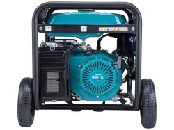 (obrázek pro) Elektrocentrála benzínová 15HP/6,8kW (400V), 5,5kW (230V), podvozek HERON