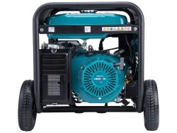 (obrázek pro) Elektrocentrála benzínová 7,0kW/15HP, pro svařování, elektrický start, podvozek HERON