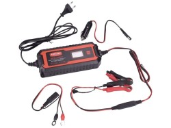 (obrázek pro) Autonabíječka 9stupňová, řízená mikroprocesorem, 12V/6V, 4A EXTOL PREMIUM