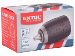 (obrázek pro) Hlava rychloupínací sklíčidlová 1.5-13mm EXTOL PREMIUM