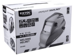 (obrázek pro) Kukla svářecí samostmívací, karbonová, 100x50mm, 1/25000s, EXTOL PREMIUM