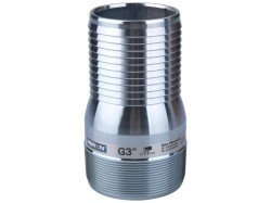 (obrázek pro) Konektor pro hadici, 3″, G 3″, pozinkovaná ocel HERON