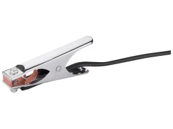 (obrázek pro) Kabely svařovací, sada 2ks, 16mm2, 5m, 10-25, kleště 200A, guma EXTOL PREMIUM