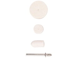 (obrázek pro) Kotouče plstěné leštící, sada 120ks EXTOL PREMIUM