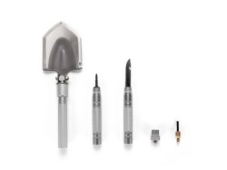 (obrázek pro) Skládací vojenská multifunkční lopata 16v1 BASS