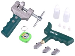 (obrázek pro) Řezač/lamač skla a obkladaček, sada 6ks s karbidovými nástroji EXTOL PREMIUM