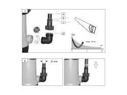 (obrázek pro) Ponorné kalové čerpadlo GÜDE GS 4002 P (94630)