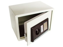 (obrázek pro) Sejf s elektronickým kódovým zabezpečením, 350x250x250mm, hmotnost 16kg, EXTOL CRAFT