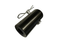 (obrázek pro) Adaptér do motorového zemního vrtáku, pro míchací metlu se závitem M14