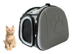 (obrázek pro) Přepravní taška pro zvířata šedá