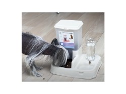 (obrázek pro) Automatický dávkovač krmiva a vody 2v1 pro domácí zvířata