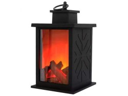 (obrázek pro) Lucerna s imitací ohně 28x14x14cm, LED