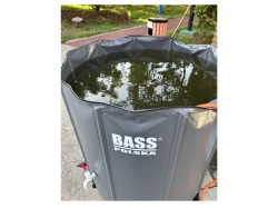 (obrázek pro) Nádrž na dešťovou vodu skládací 500l, šedá BASS