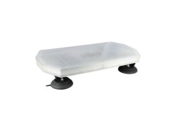 (obrázek pro) LED výstražný maják - oranžový, 12/24V, 48W, magnet