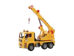 (obrázek pro) Autojeřáb MAN TGA, stavební jeřáb 02754 BRUDER