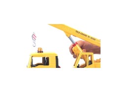 (obrázek pro) Autojeřáb MAN TGA, stavební jeřáb 02754 BRUDER