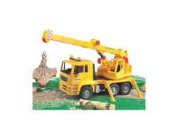 (obrázek pro) Autojeřáb MAN TGA, stavební jeřáb 02754 BRUDER