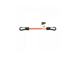 (obrázek pro) Upínací guma elastická 0,6x20cm s PVC háky BUNGEE CORD LOCK HOOK